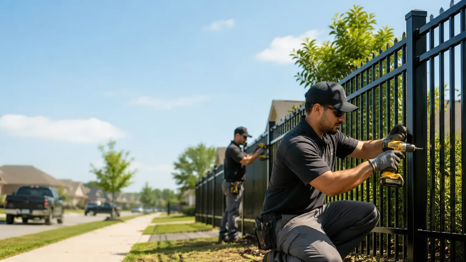 Metal Fence Installation in Bloomingburg, OH